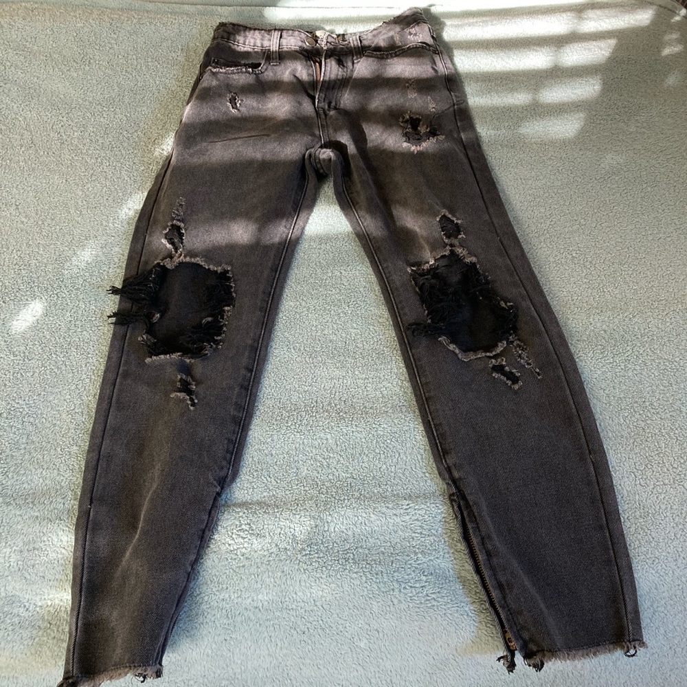COPY - Urban black ripped jeans!!